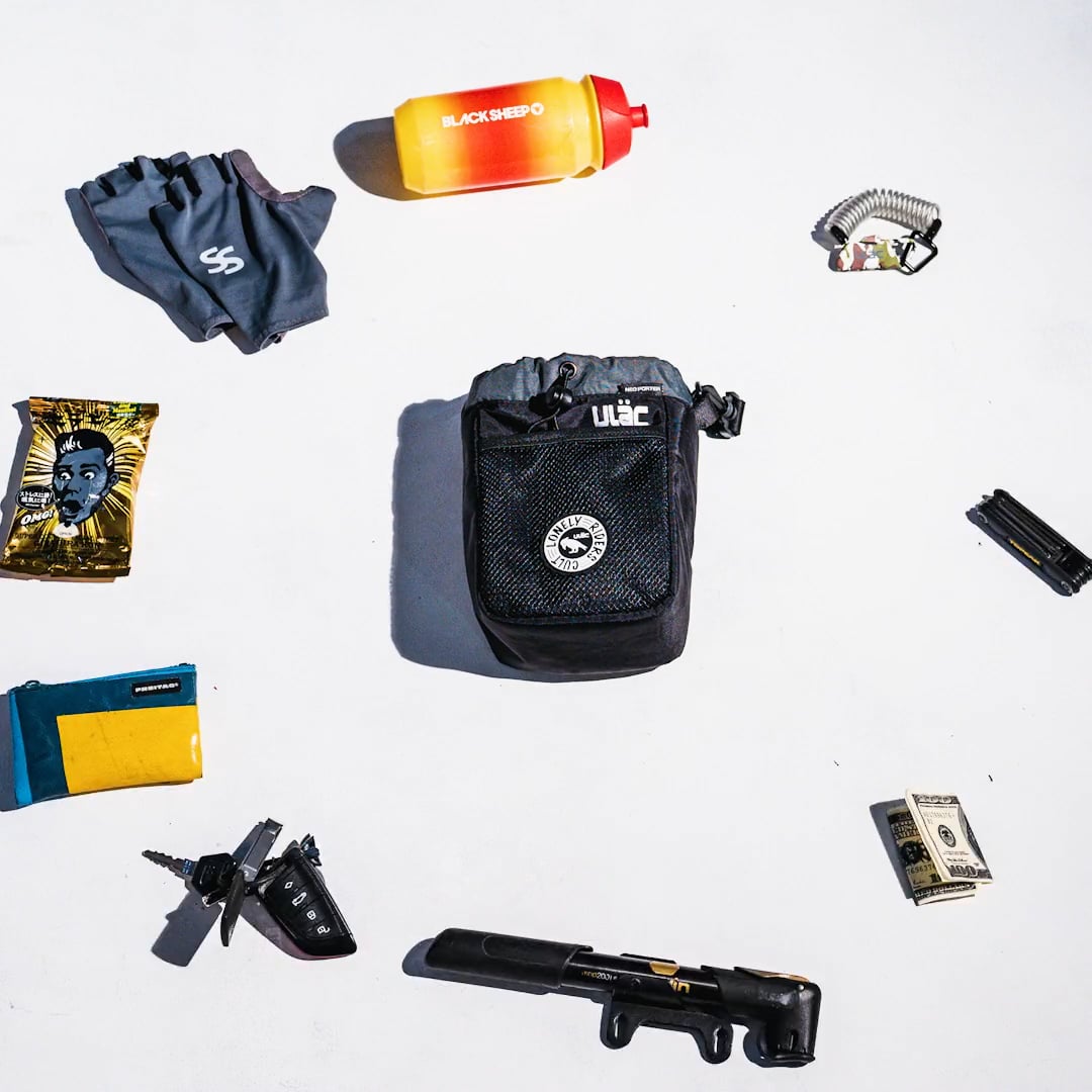 Ulac C-Hold+ Bicycle Feed Bag Black