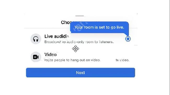 Neue Infos zu den neuen LIVE Audio Rooms