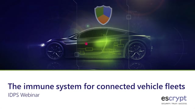 IDPS – the immune system for connected vehicle fleets