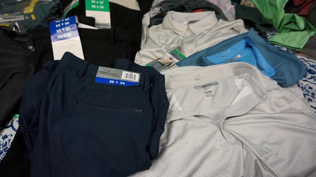 13pc Mens Greg Norman Shirts & Pants #24625P (N-2-5)