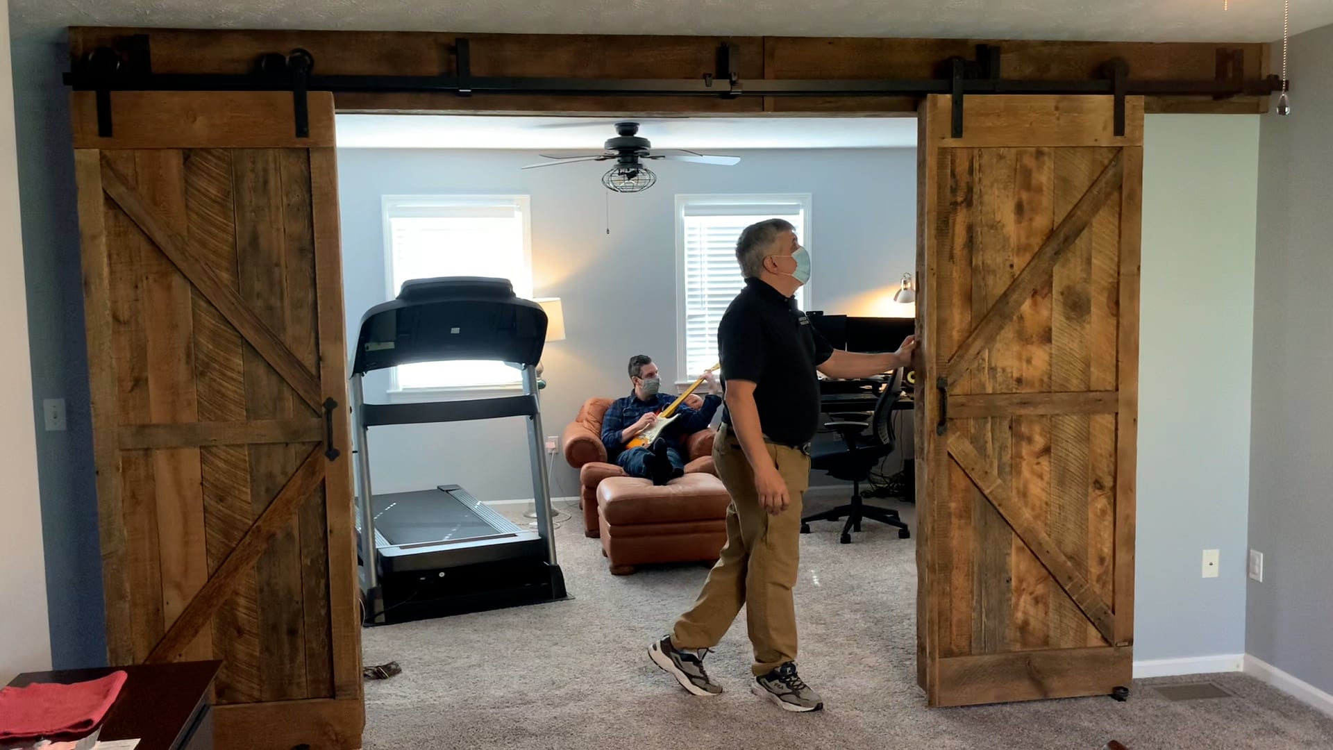 Quadruple Bypass Barn Doors