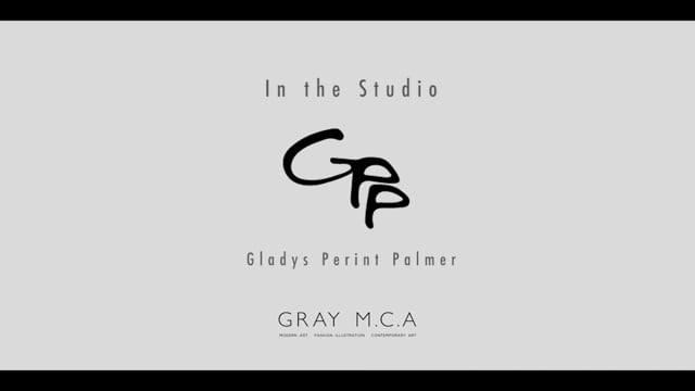 In the Studio with Gladys Perint Palmer
