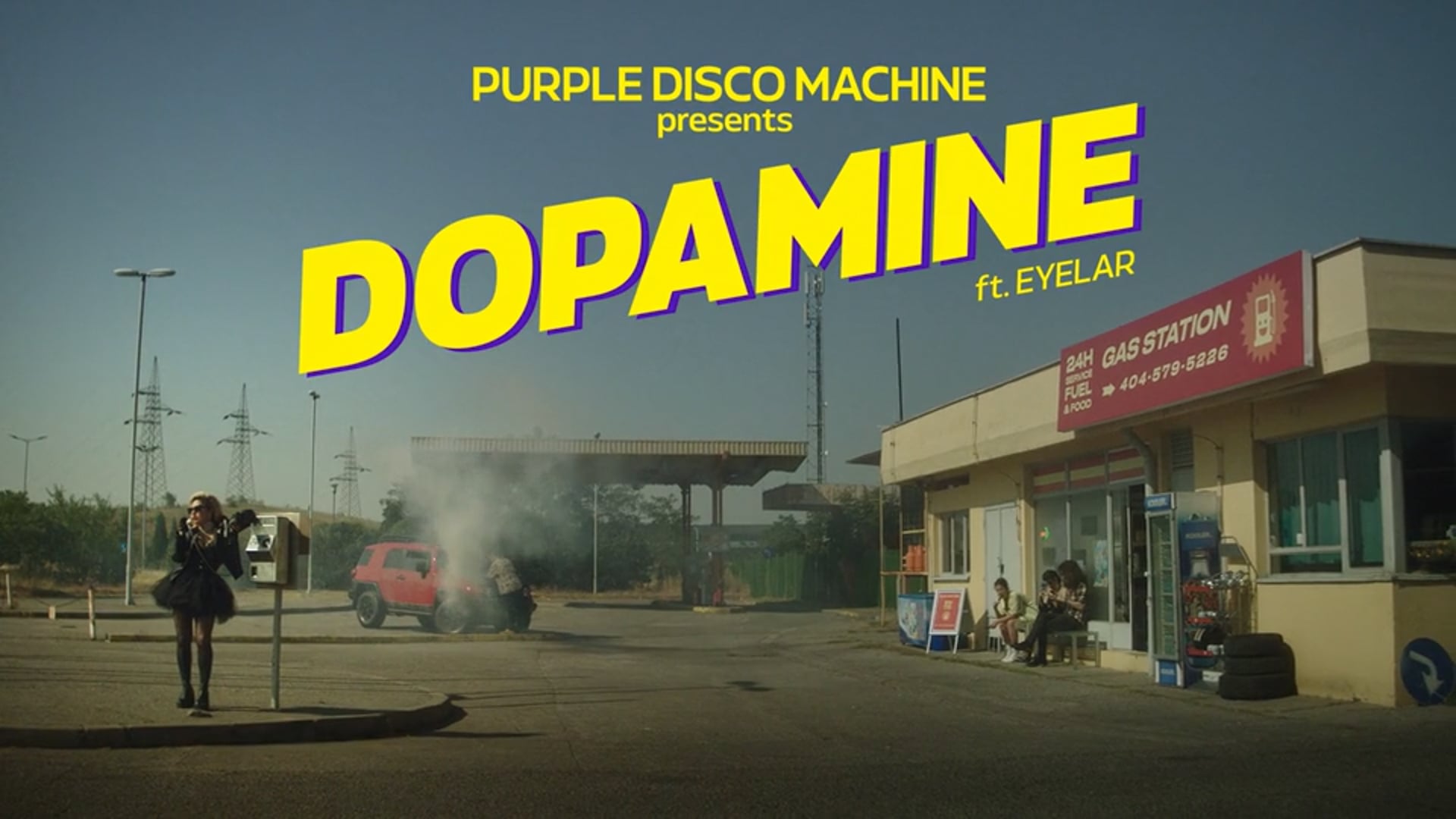 Purple Disco Machine ft. Eyelar - Dopamine (Official Music Video)
