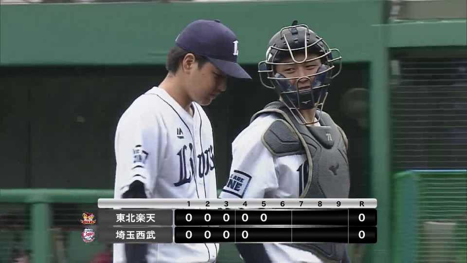 【ファーム】ライオンズ・上間 5回無失点の好投を見せる!! 2021/9/12 L-E(ファーム)