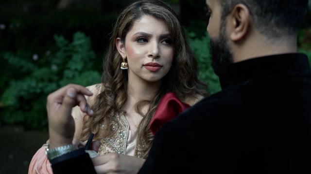 Still from Zubair & Faryal concept & next day edit by Happy Soul Films, Toronto wedding videographers