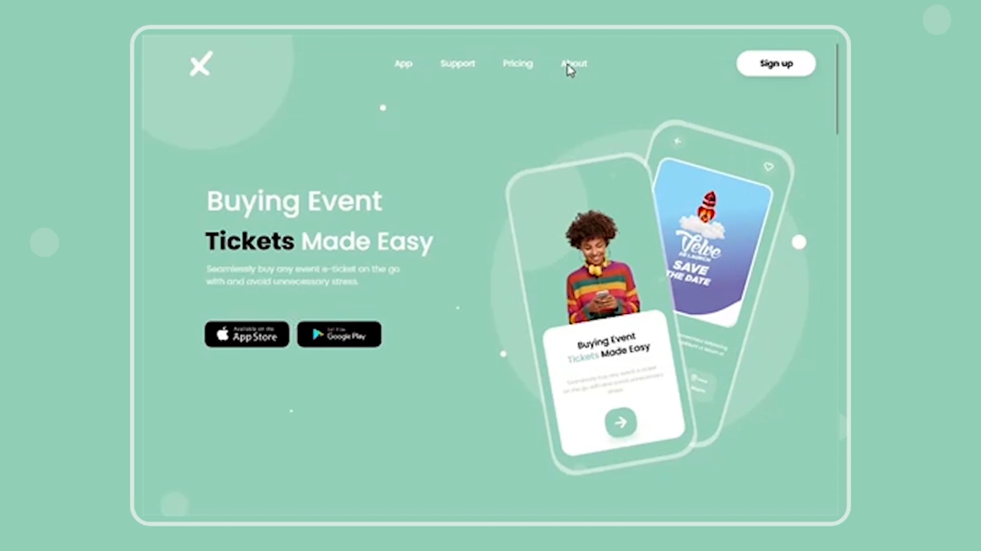 Website ui design motion on Vimeo