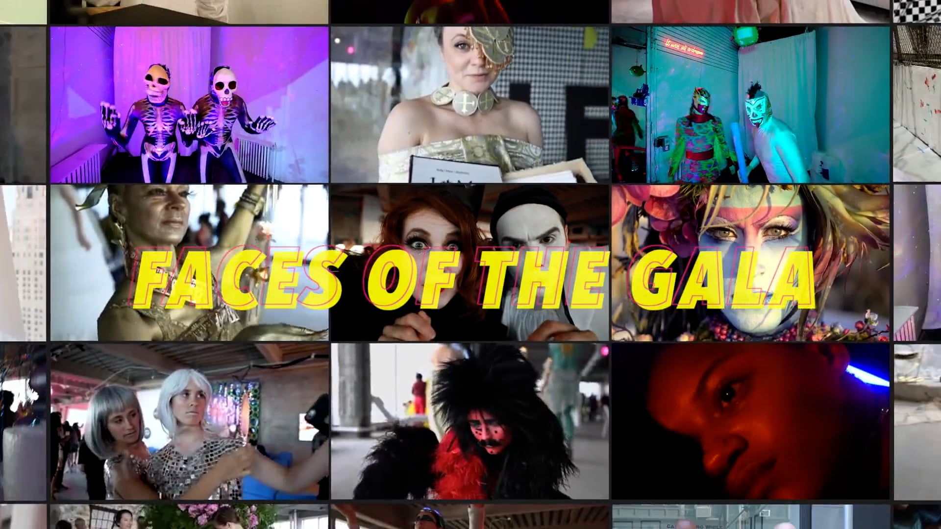 Faces of the Gala: The Clowns