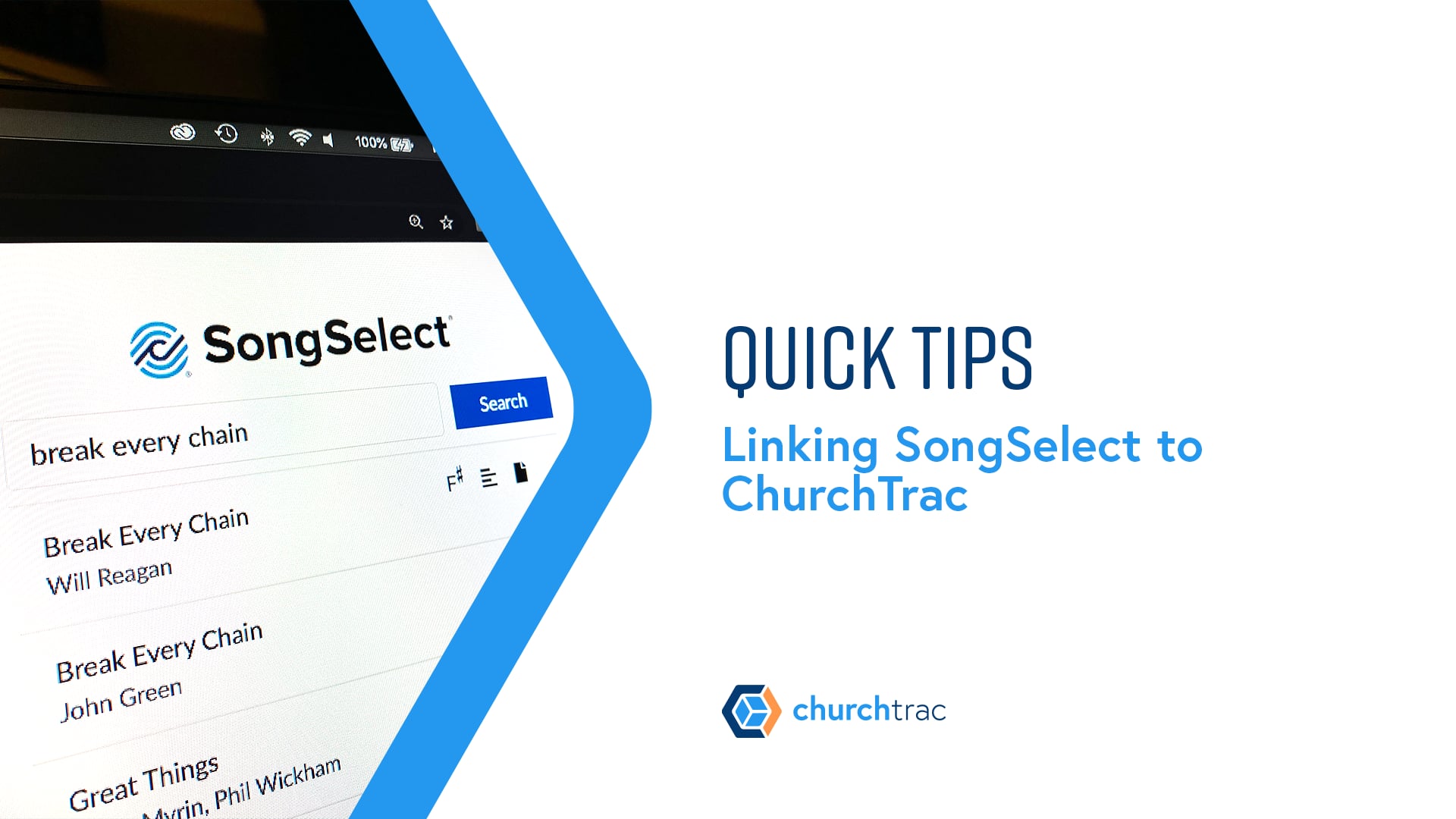 Quick Tip: Linking SongSelect To ChurchTrac On Vimeo