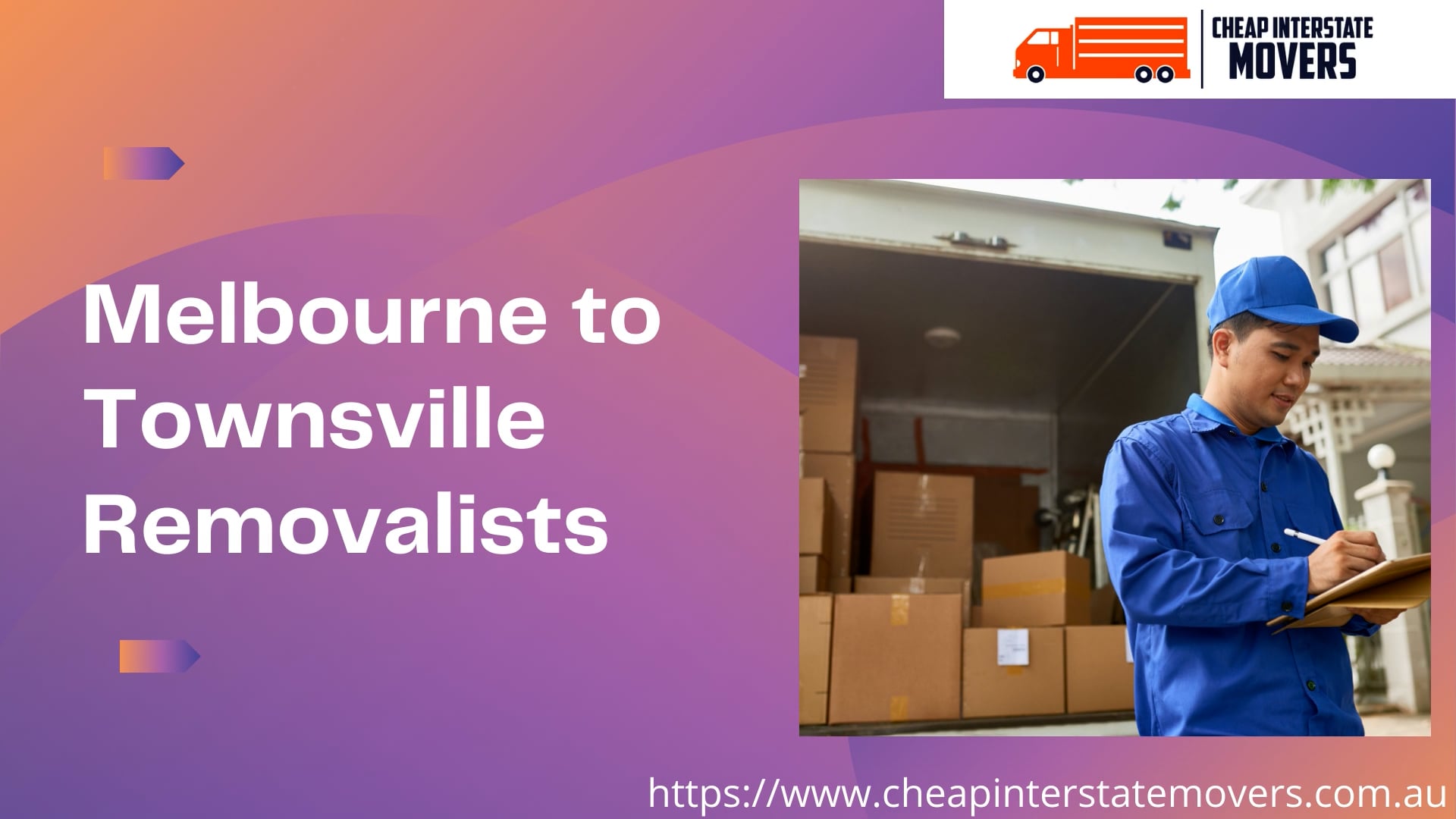 Melbourne to Townsville Removalists.mp4 on Vimeo