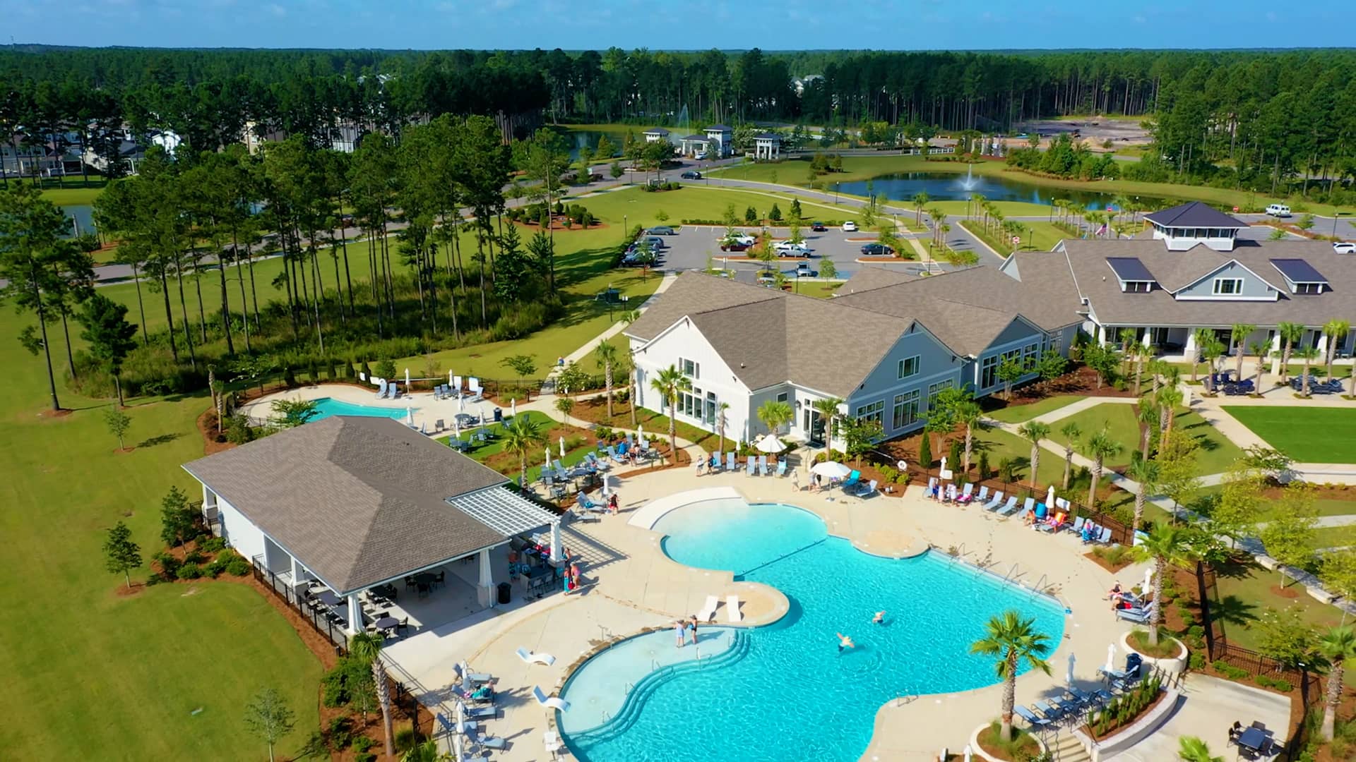 Four Seasons at Lakes of Cane Bay Community Aerial & Lifestyle Video on ...