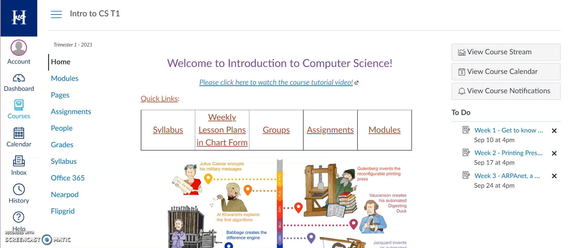 Intro to CS Week 2 on Vimeo