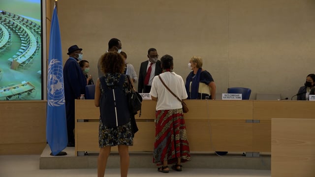 HC Michelle Bachelet at HRC 48 on Tigray