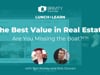 Best Value in Real Estate