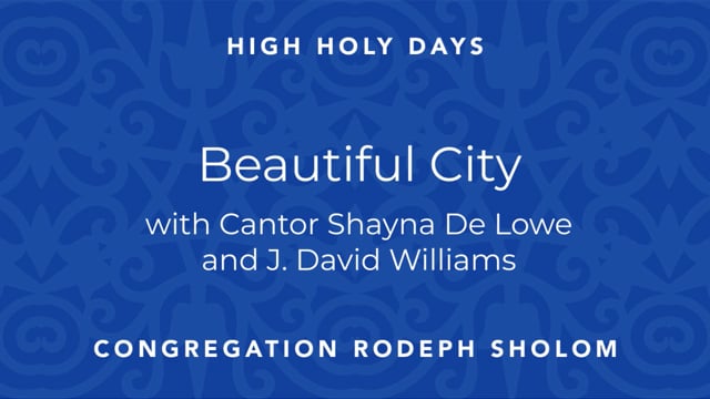 Beautiful City | Cantor Shayna De Lowe