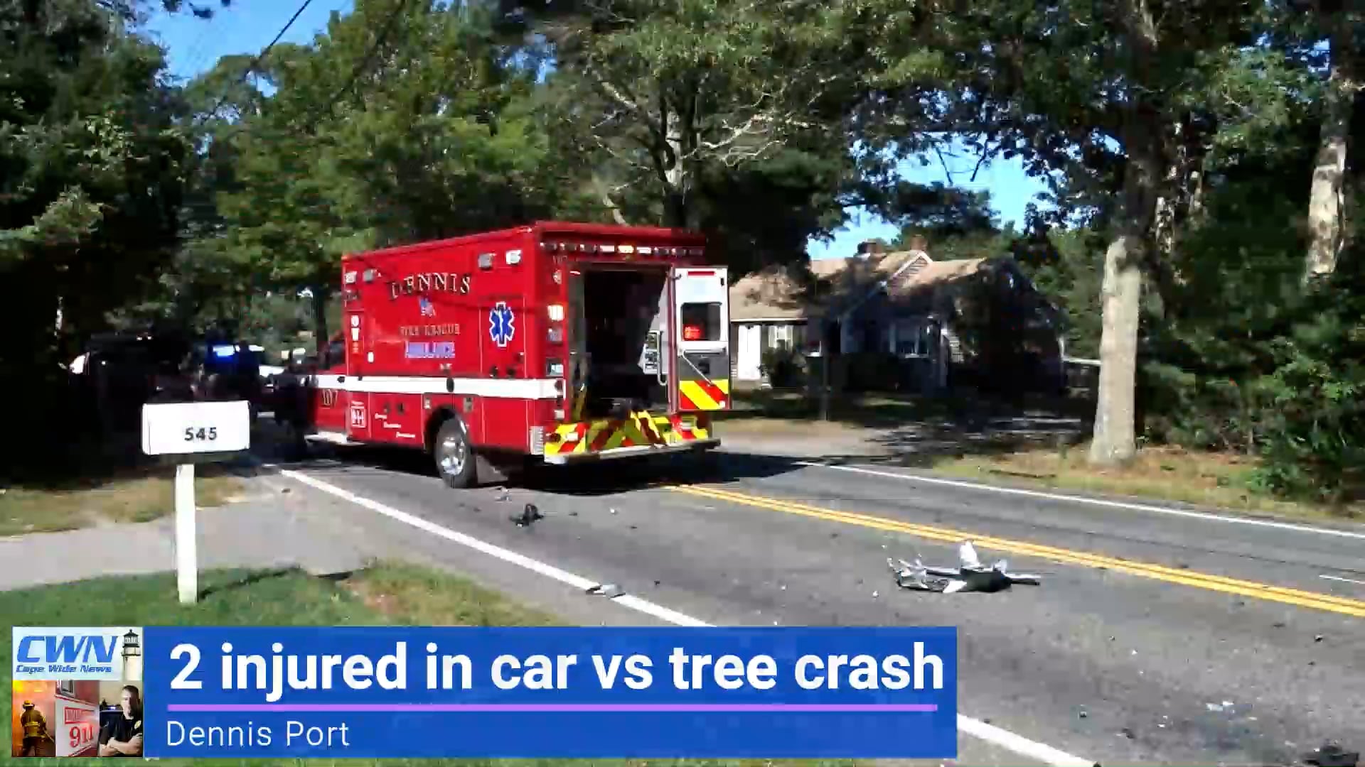 Dennis Port car vs tree 9/13/21 on Vimeo