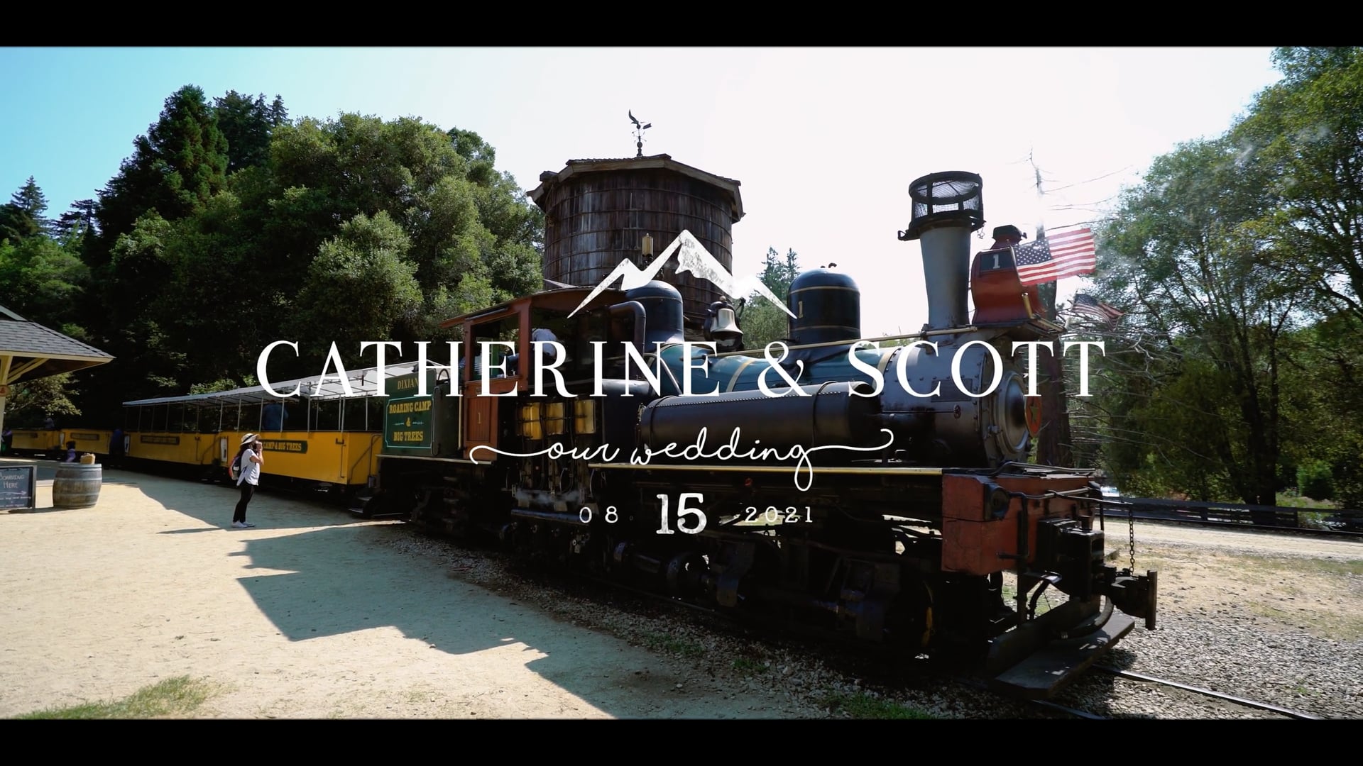 Roaring Camp Train Wedding - Felton, CA | Cinematic Highlight Reel