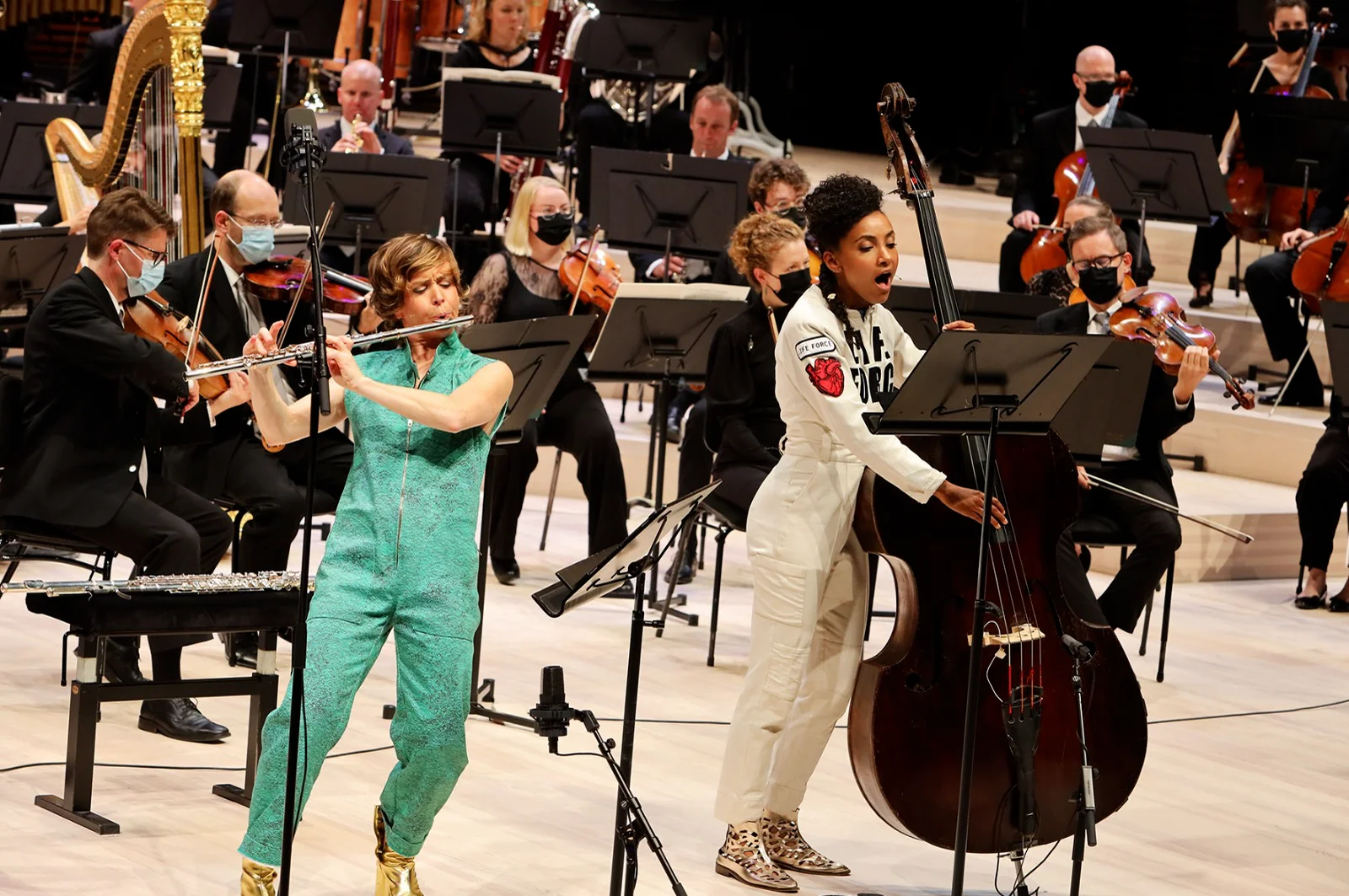Review: A Concerto Makes Two Soloists a Many-Tentacled