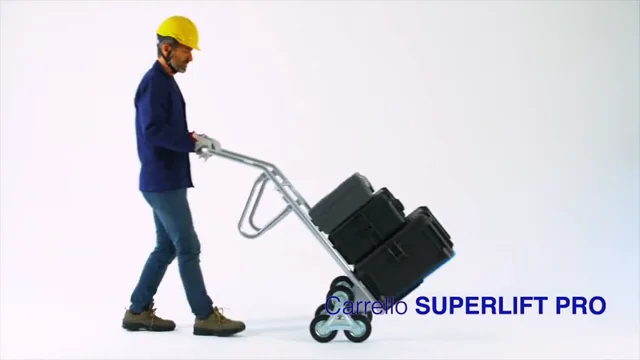 Chariot 3 roues pour escalier electrique capacité 150 kg Superlift