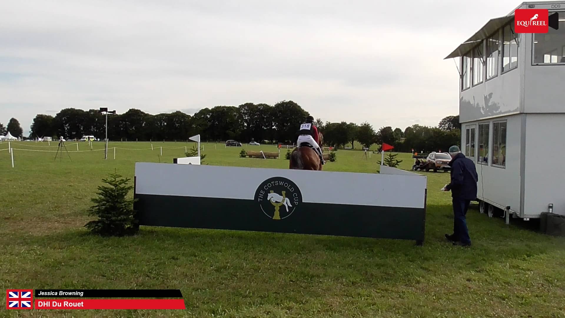 EQUIREEL 318 Jessica Browning & DHI Du Rouet at THE COTSWOLD CUP