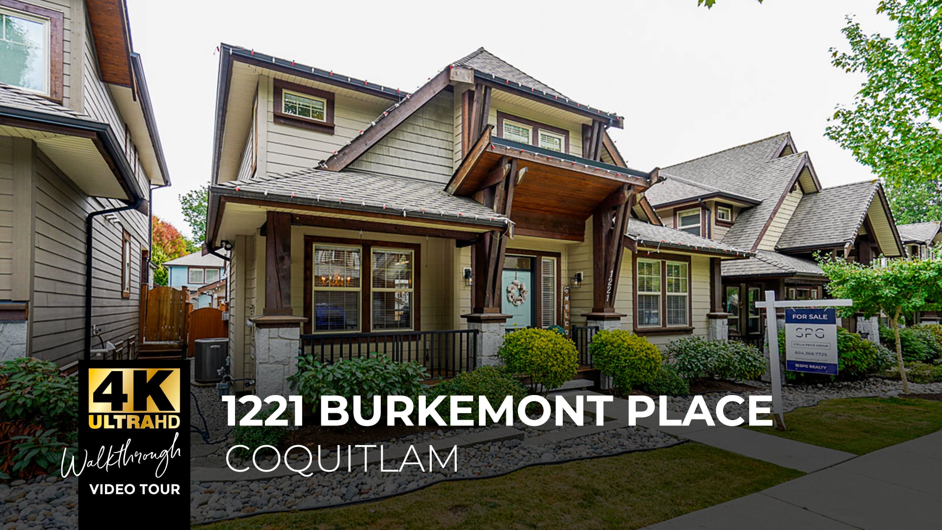 1221 Burkemont Place, Coquitlam for Erin Emery - Real Estate 4K Ultra HD Video Tour on Vimeo