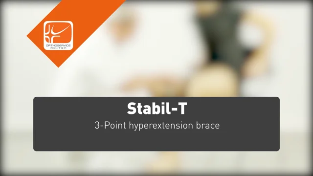 Share the link 3-point hyperextension brace Orthoservice