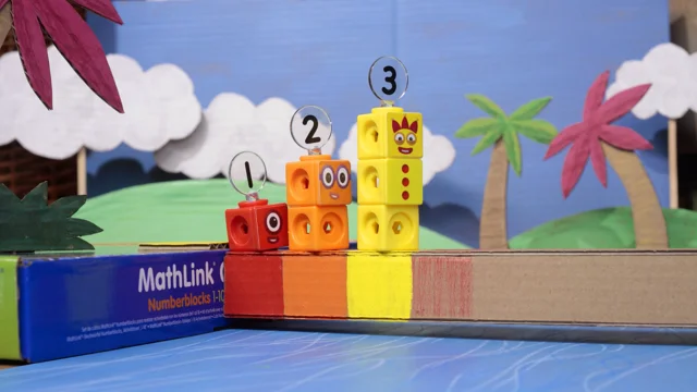 Numberblocks MathLink Cube Stories: Off We Go