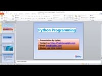 Introduction to Python Programming