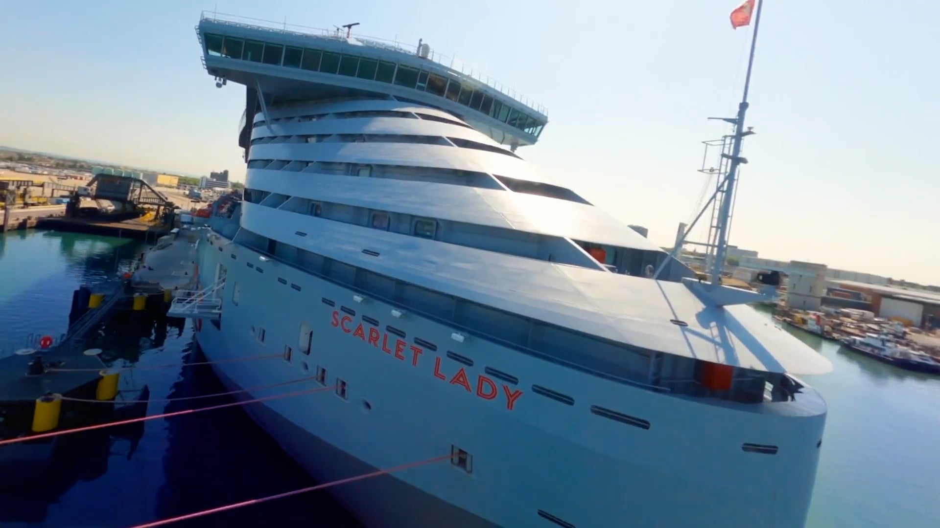 FPV Drone on a Cruise Ship