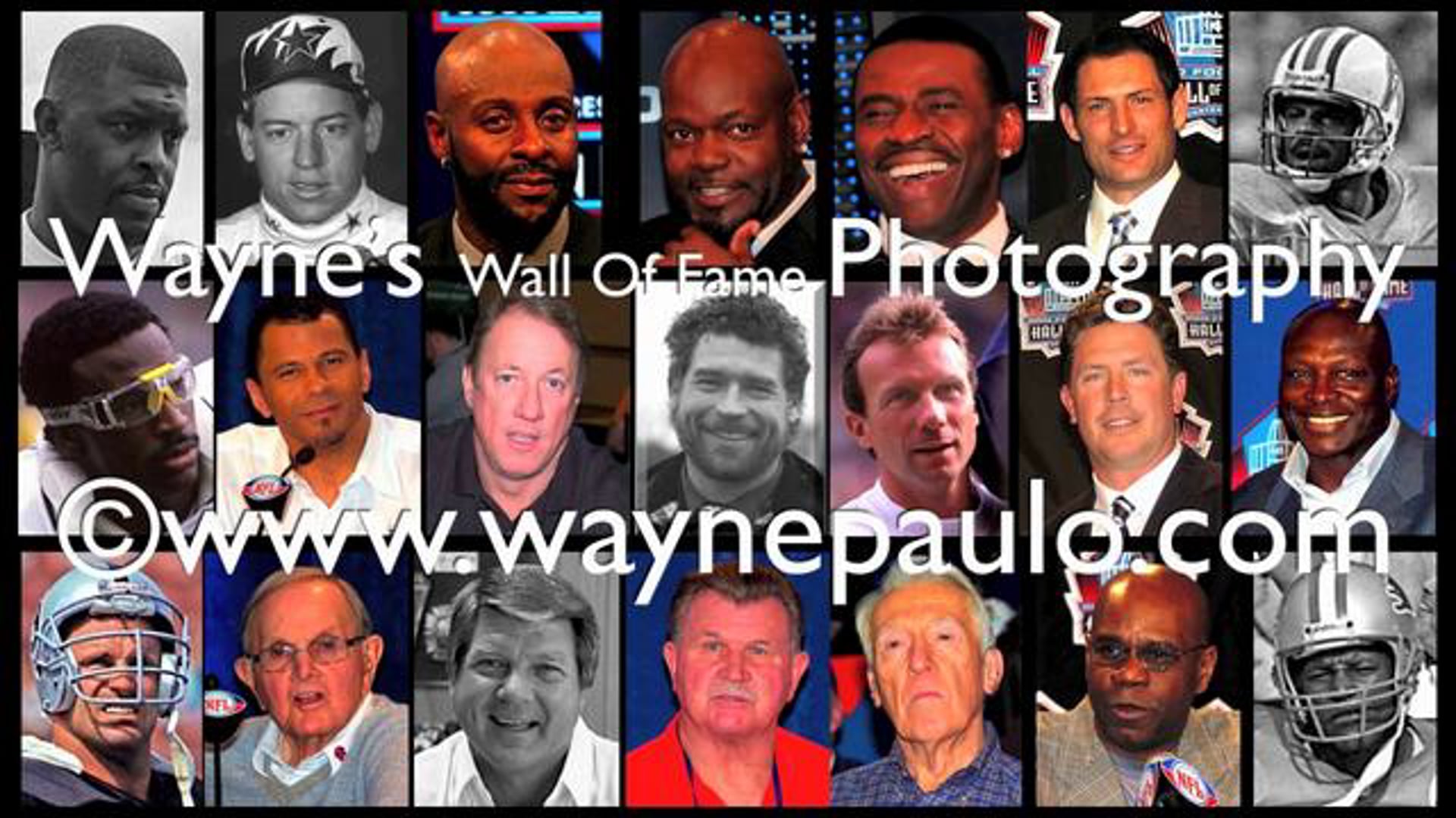 American Football Hall Of Fame Finalists Photography by Wayne Paulo
