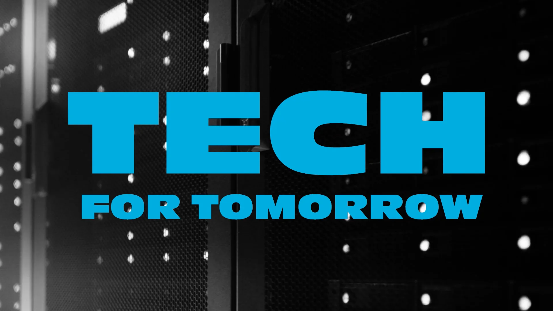 Tech for tomorrow - Teaser on Vimeo