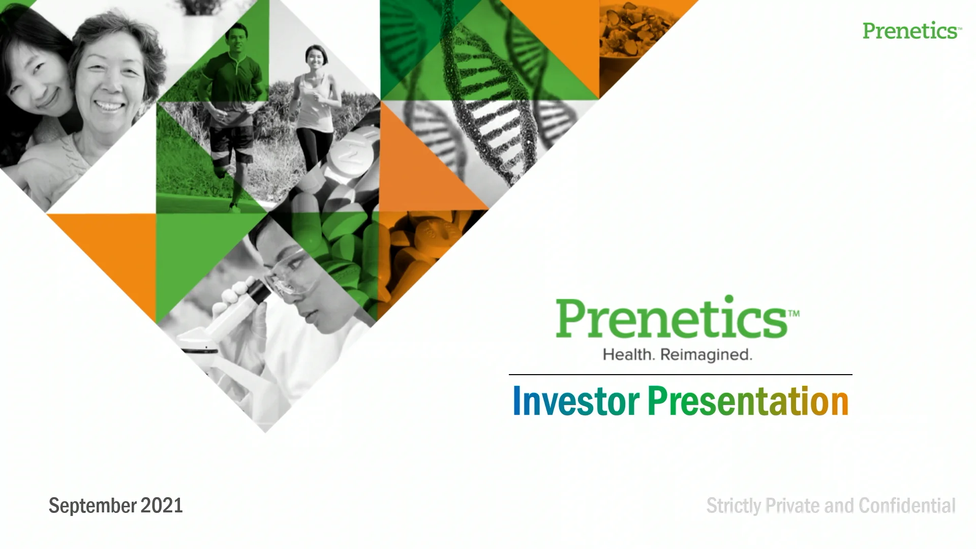 Prenetics Investor Presentation