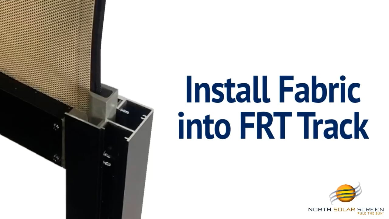Install Fabric Into Side Track