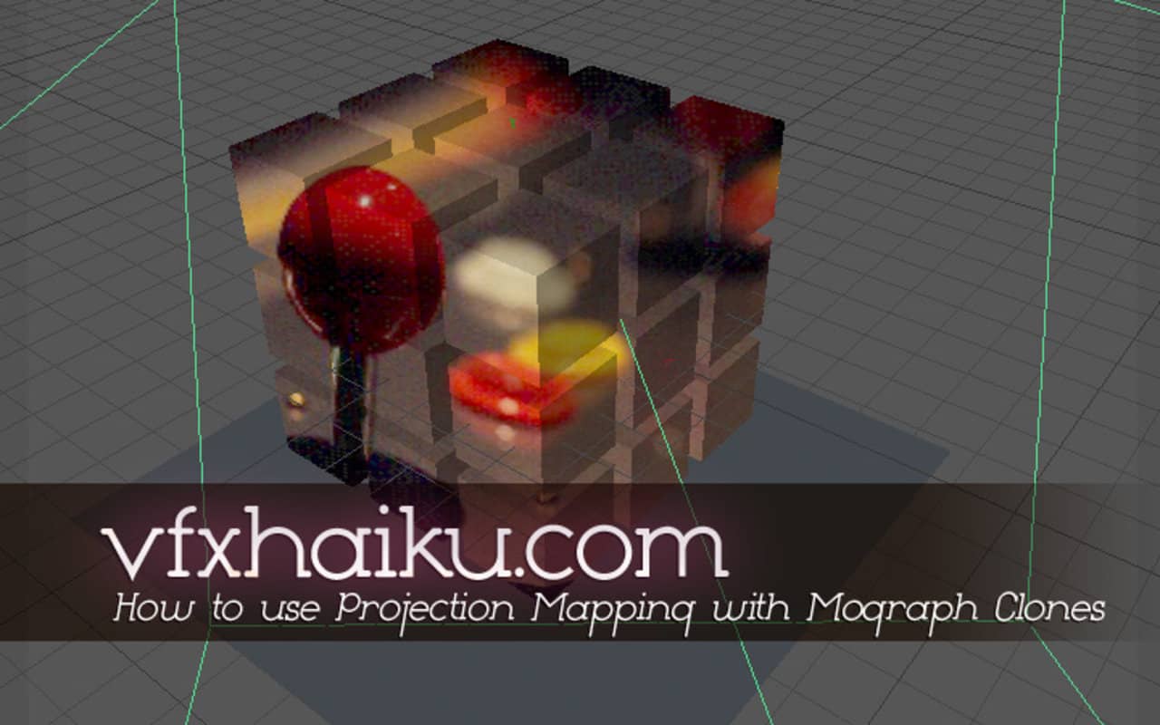 How to use Projection Mapping with Cinema 4D Mograph Clones on Vimeo