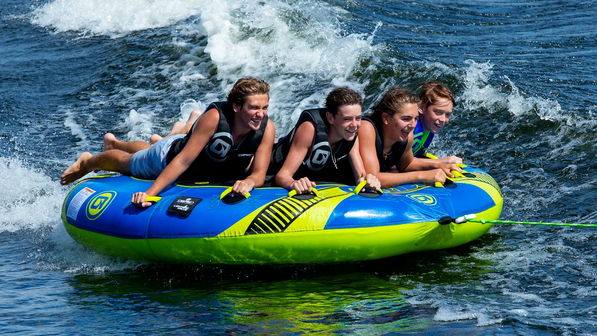 O'Brien X-Scream Towable Tube - 4 Rider – Bart's Water Sports