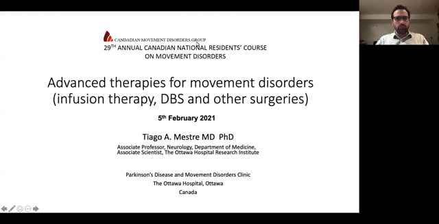 Advanced Therapies for Movement Disorders