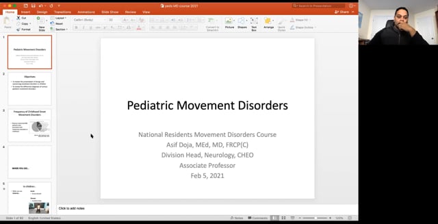 Pediatric Movement Disorders