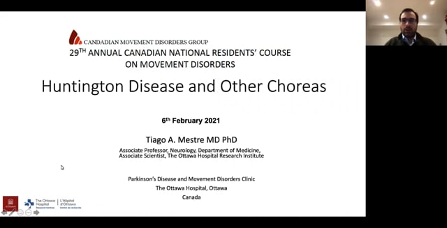 Huntington Disease and Other Choreas