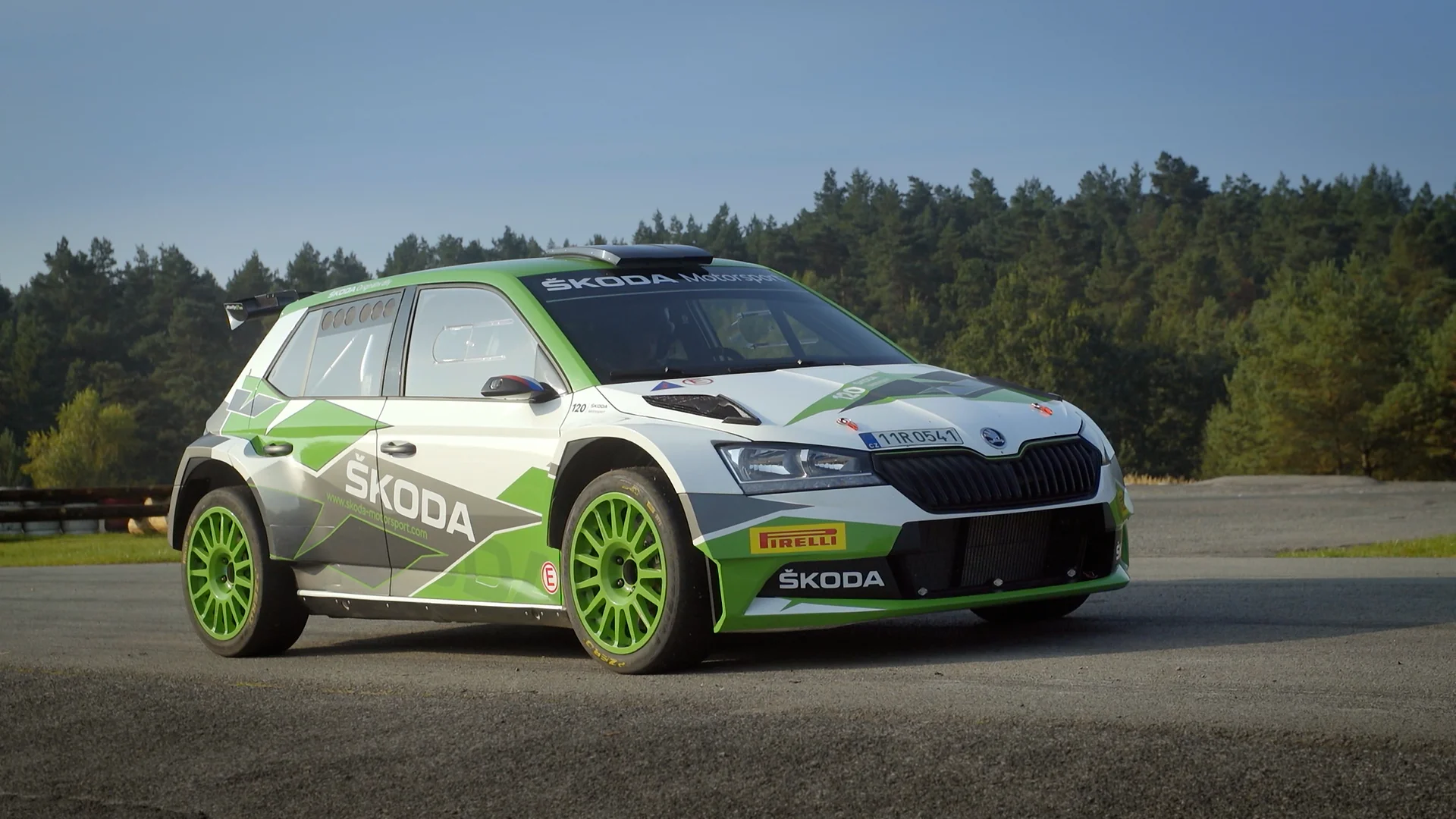 Shkoda Fabia Rally