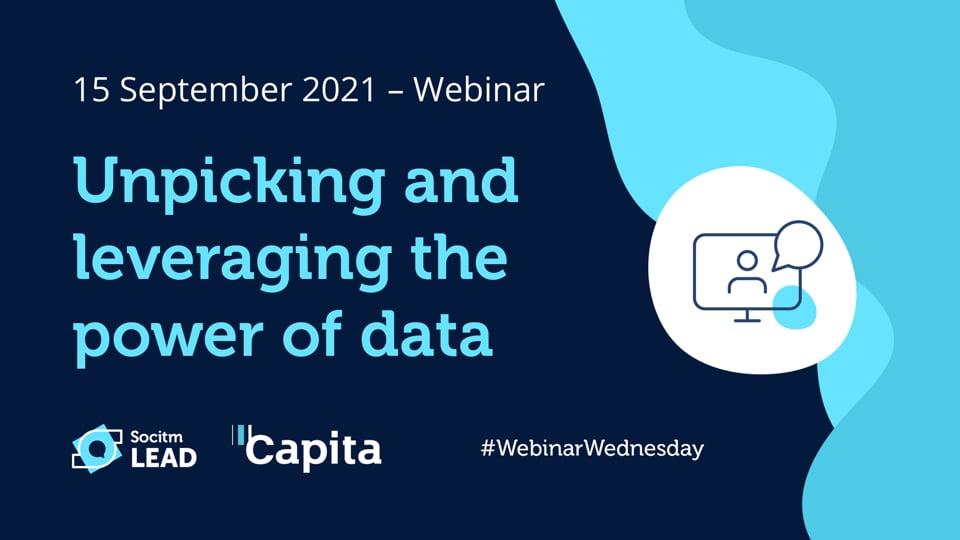 Webinar Wednesday - Unpicking and leveraging the power of data - 15th Sep 2021
