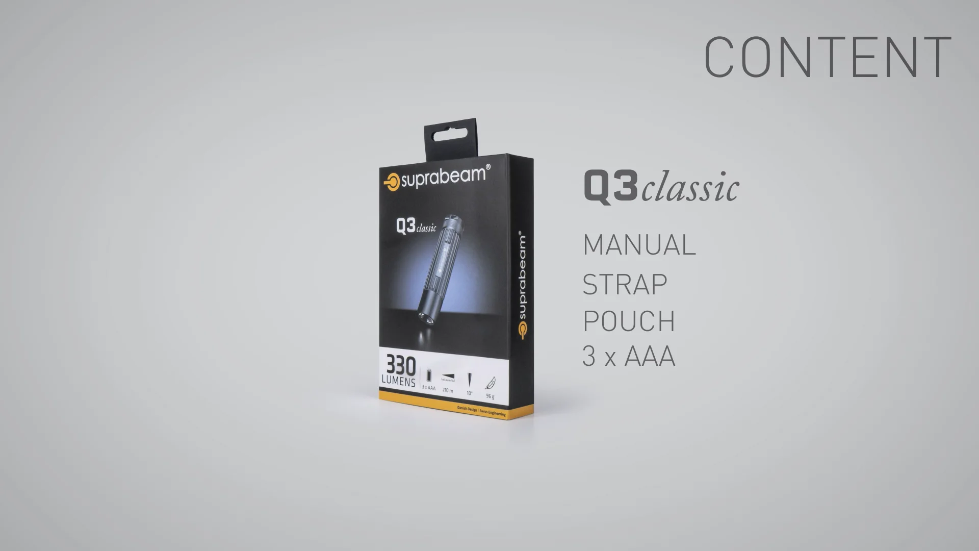 SUPRABEAM（スプラビーム） 503.1543 Q3 CLASSIC LEDライト