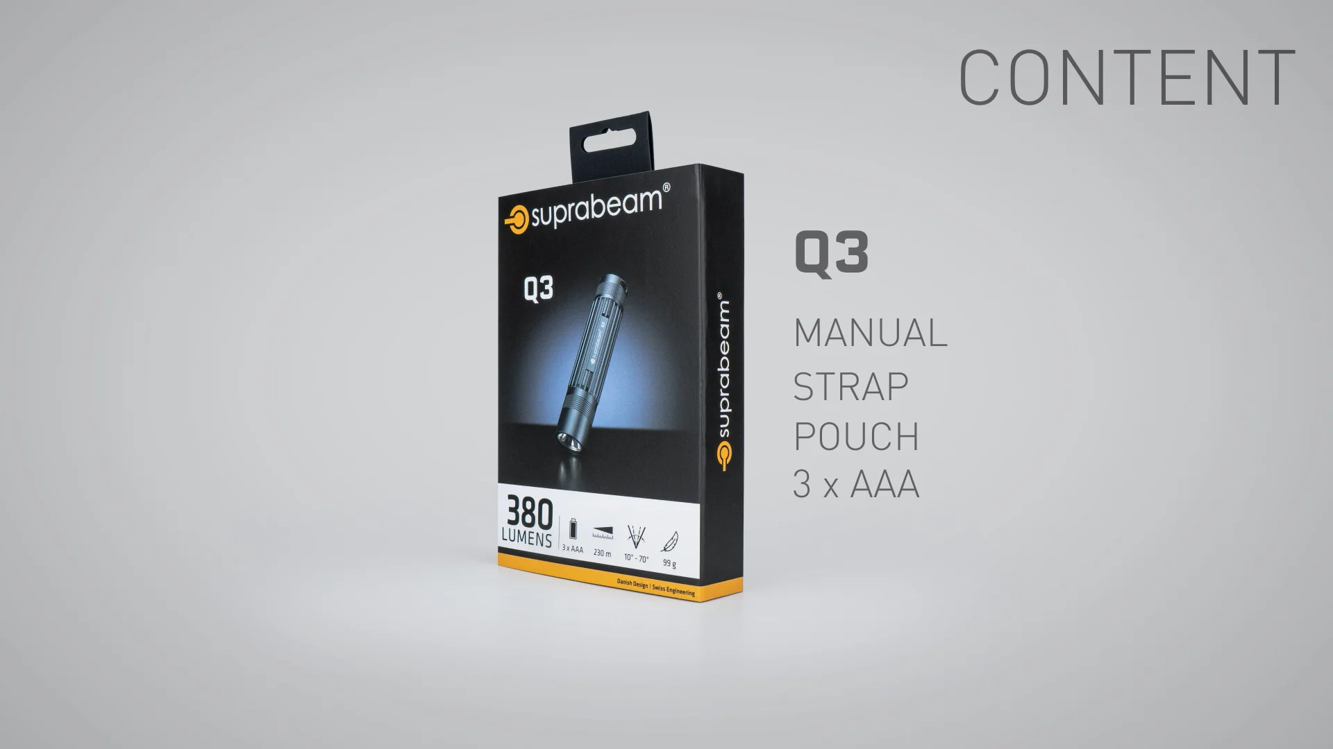 Suprabeam Q3 | Iconic Suprabeam torch for professionals