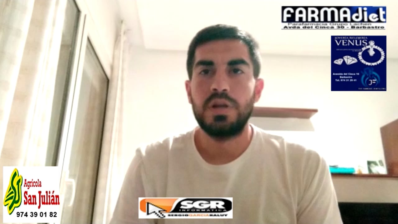 BORJA ARROYOS (Entrenador Estadilla) San Jorge 2-2 Estadilla / 1ª Regional / J1 / Gr2