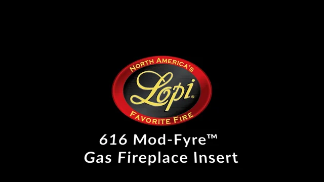 616 Mod-Fyre™ | Premium Steel Fireplace Inserts | Made in USA | Lopi Stoves®