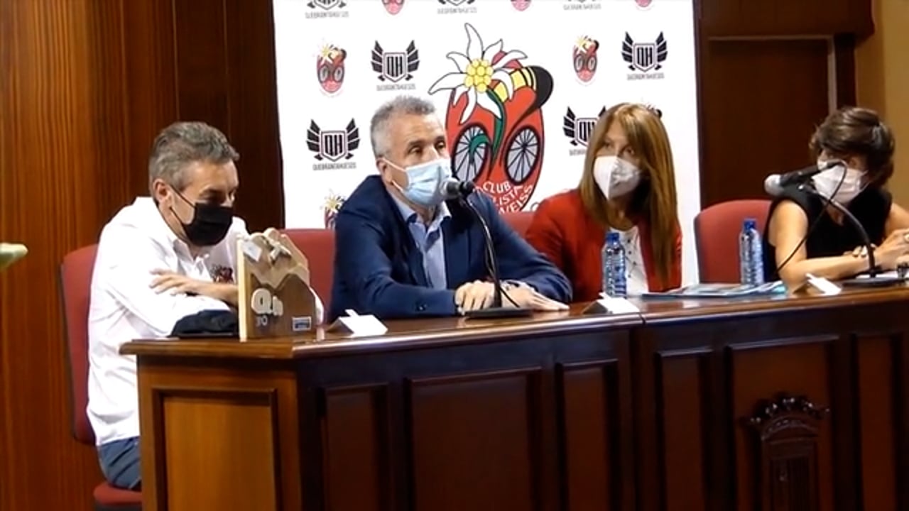 (PRESENTACION) 30 edición cicloturista internacional Quebrantahuesos.  Este sábado 18 de septiembre con el recorrido habitual de Somport, Mari Blanque, Portalet y Hoz de Jaca con 200km / Fuente YouTube deporte cantera Sabiñánigo