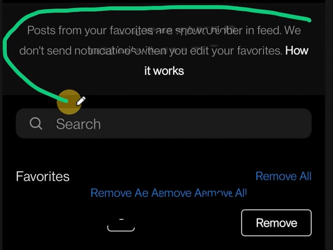 Überliste den FB Algorithmus durch die Favoriten Funktion