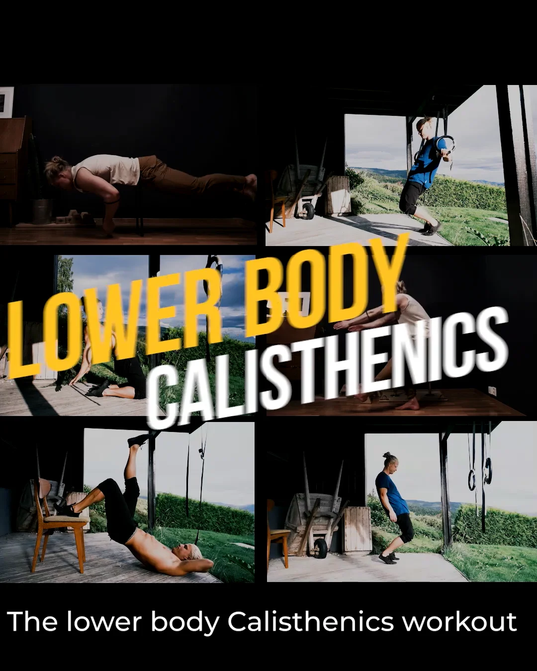 Lower body calisthenics discount workout