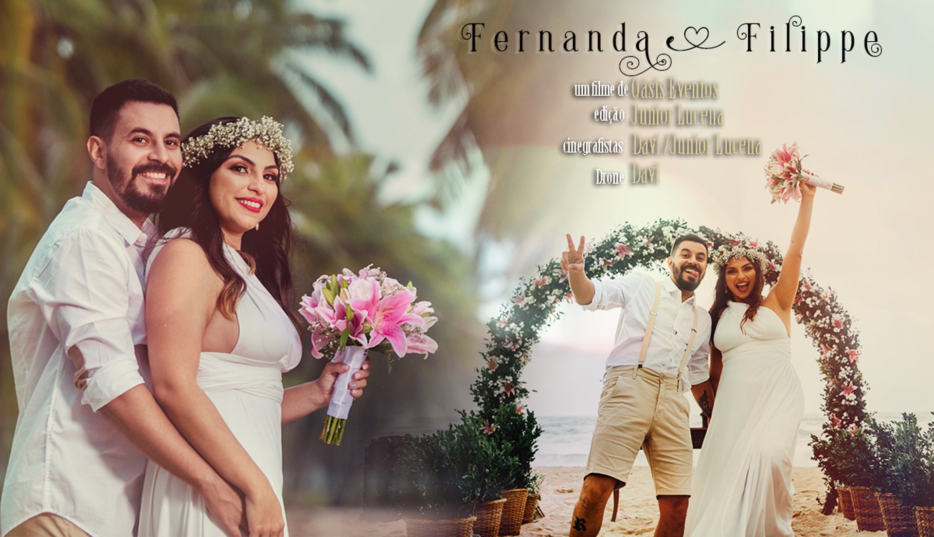 Elopement Wedding de Fernanda & Filippe - Maracaípe, Porto de Galinhas PE