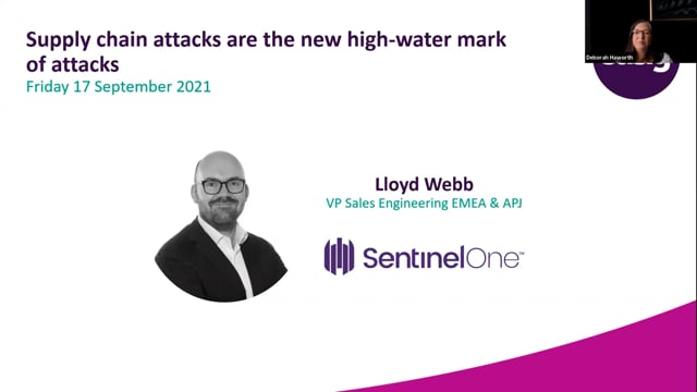 Friday 17 September 2021 - Supply chain attacks are the new high-water mark of attacks
