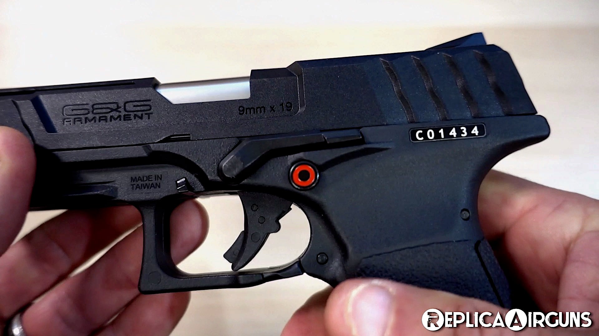 G&G Armament GTP9 GBB Airsoft Pistol Table Top Review