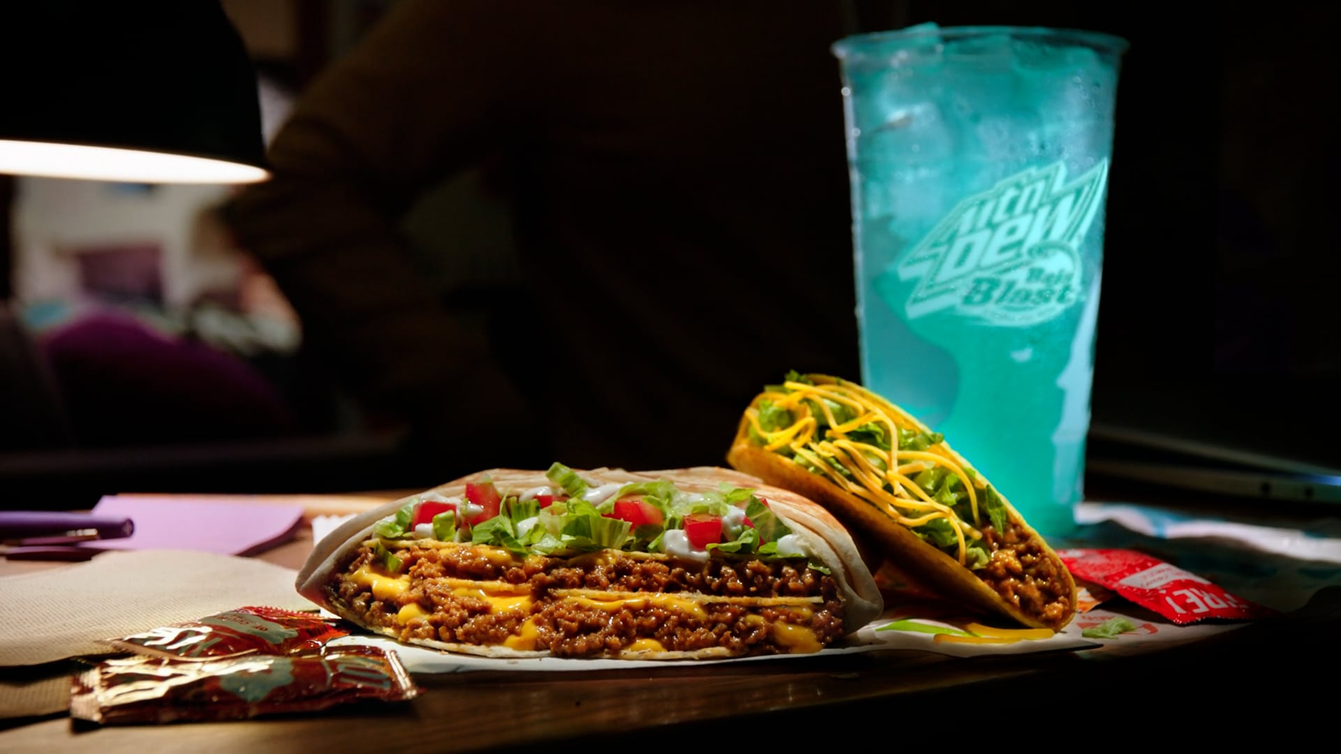 Taco Bell "Grande Crunchwrap Meal"